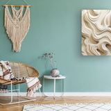 Glasschilderij - Exclusive - Staand - Abstract Eve