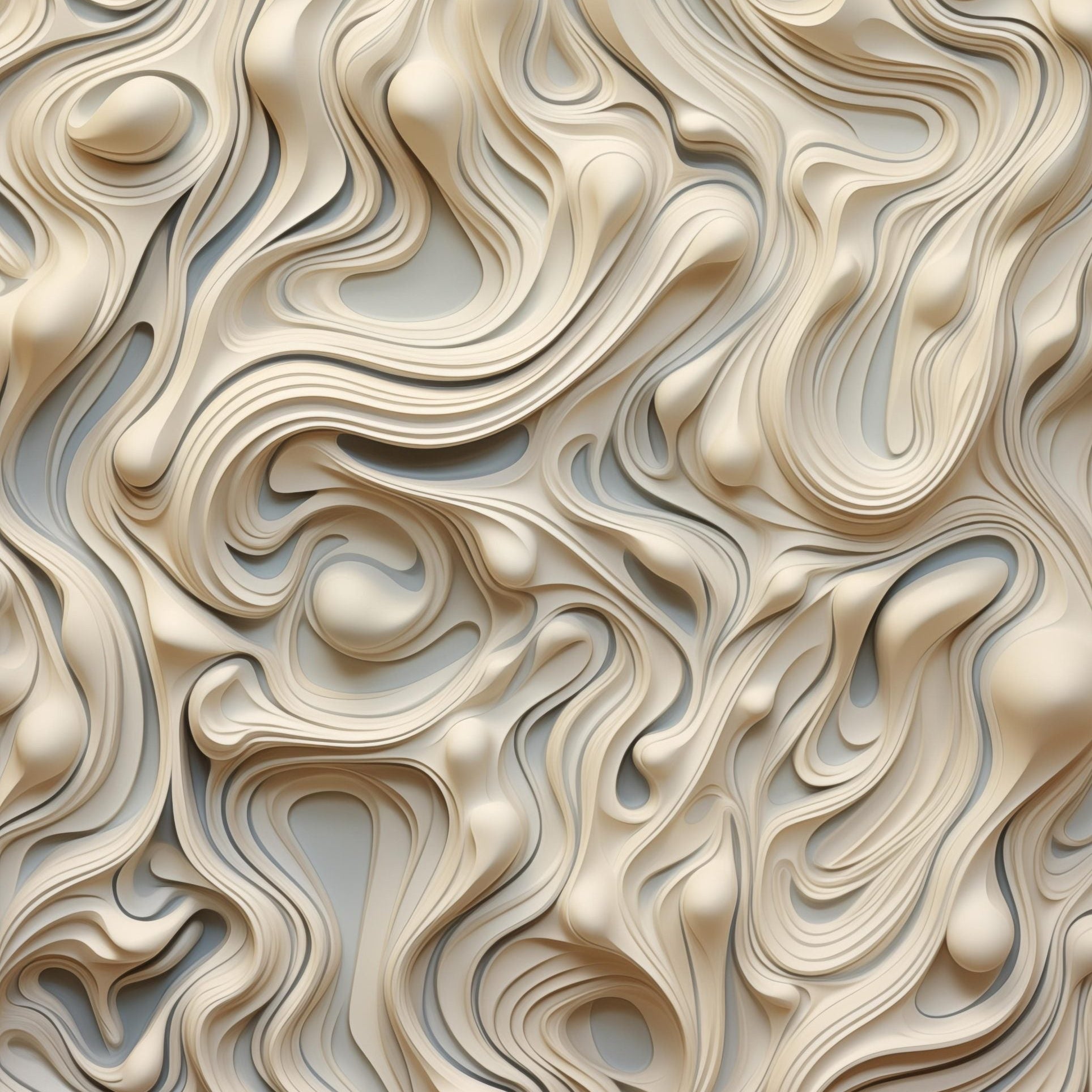 Glasschilderij - Exclusive - Staand - Abstract Taupe Maria