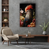 Glasschilderij - Exclusive - Staand - Hoatzin Vogel