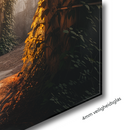 Glasschilderij - Exclusive - Liggend - Urbex Verlaten Gebouw Atlas