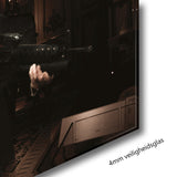 Glasschilderij - 150x100cm - Exclusive - Model - Familia Criminal (Liggend)