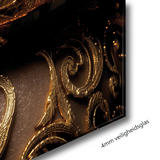 Glas schilderij fineart lips