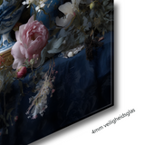 Glas schilderij stil life composition