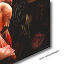 Glasschilderij - Exclusive - Dieren - Flamingo Rosa (Liggend)