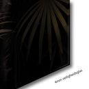 Glasschilderij - 120x80cm - Exclusive - Dieren - Zwarte  Panter