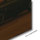 Glasschilderij - 100x150 / 80x120 / 60x90cm (staand) - Mini Cooper x Gucci