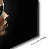 Glasschilderij - 100x150 / 80x120 / 60x90cm (liggend) - Exclusive - Odrina Orange