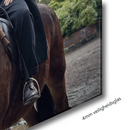 Glasschilderij - Exclusive - Liggend - Peaky Blinders Shelby