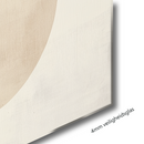 Glasschilderij - Exclusive - Liggend - Zwevend Vlak - (Japandi Stijl)