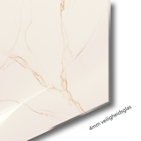 Glasschilderij - Exclusive - Liggend - Marmer Love