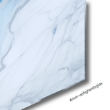 Glasschilderij - Exclusive - Liggend - Marmer Blauw Allicante