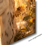 Glasschilderij - Exclusive - Liggend - Hertenliefde Dieren