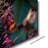 Glasschilderij - Exclusive - Liggend - Tuin van de Grote Kat Panter