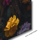 Glasschilderij - Exclusive - Liggend - De Leeuw en zijn Lente