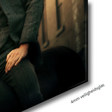 Glasschilderij - Exclusive - Liggend - Peaky Blinders Horse II