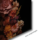 Glasschilderij - Exclusive - Staand - Giraf Zuid-Afrika