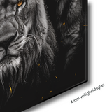 Glasschilderij - Exclusive - Staand - Titel