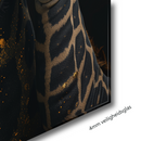 Glasschilderij - Exclusive - Staand - Titel