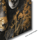 Glasschilderij - Exclusive - Staand - Dromen van de Kudde - Gouden Eeuw Serie