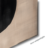 Glasschilderij - Exclusive - Staand - Aarde en Steen - (Japandi Stijl)