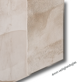 Glasschilderij - Exclusive - Staand - Donker Hout - (Japandi Stijl)