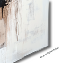 Glasschilderij - Exclusive - Staand - Stille Golf (Japandi Stijl)