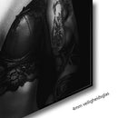 Glasschilderij - 120x80cm - Exclusive - Model - Classy Couple