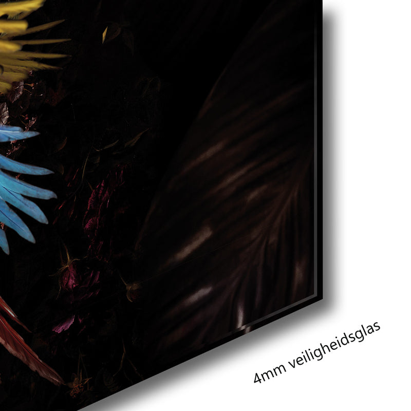 Glasschilderij - 150x100 / 120x80cm (liggend) - Exclusive - Model - Elizabeth Fly