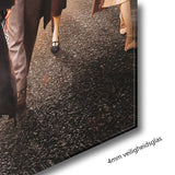 Glasschilderij - 100x150cm - Exclusive - Movie Peaky Blinders Gangsters