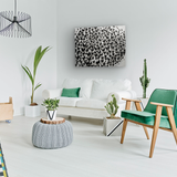 Glas schilderij hundreds of butterflies