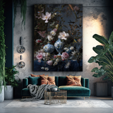 Glas schilderij stil life composition