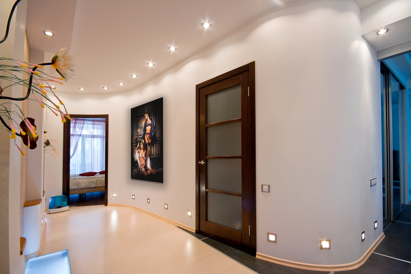 Glasschilderij - 80x120cm - Exclusive - Model - Silk Women Colorful