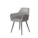 Modera - Armstoel Rib VPE2 - Zilverkleurig - set van: 2