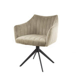 Modera - Armstoel cinema draaibaar. VPE2 - Champagne velours - set van: 2