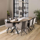 Modera - Armstoel raster draaibaar. VPE2 - Antraciet velours - set van: 2