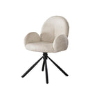 Modera - Armstoel rondo boucle. VPE2 - Boucle wit - set van: 2