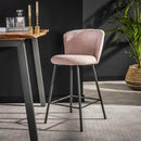 Modera - Barstoel curve. VPE4 - Boucle roze - set van: 4
