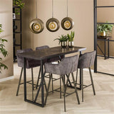 Modera - Bartafel Teca vine - Teakhout brownwash