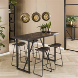 Modera - Bartafel Teca vine - Teakhout brownwash