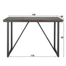 Modera - Bartafel Teca vine - Teakhout brownwash