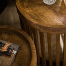 Modera - Bijzettafel set-2 tweak - Massief mango zandkleur