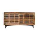 Modera - Dressor 2 deuren slide - Massief acacia naturel