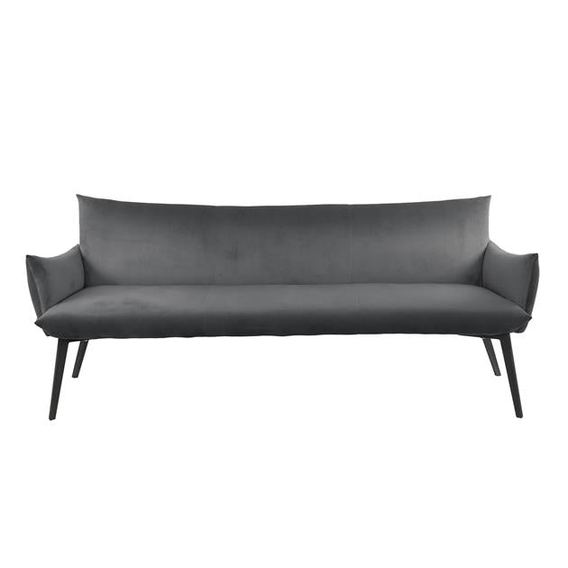 Modera - Eetkamerbank 180 lobby - Antraciet velours