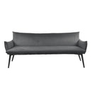 Modera - Eetkamerbank 180 lobby - Antraciet velours