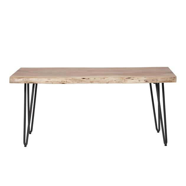 Modera - Eetkamerbank edge 100 - Massief acacia naturel