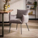 Modera - Eetkamerfauteuil lobby - Antraciet velours