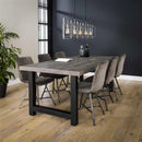 Modera - Eetkamertafel 200 acacia rough grey - Grijs