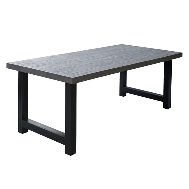 Modera - Eetkamertafel 200 acacia rough grey - Grijs