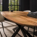 Modera - Eetkamertafel 215 Arhus solid - Massief acacia naturel
