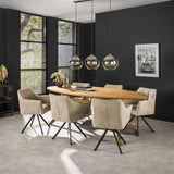 Modera - Eetkamertafel 240 teakovality